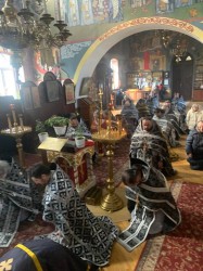 ВИШГОРОД. Відбулося спільне говіння духовенства Вишгородського благочиння 